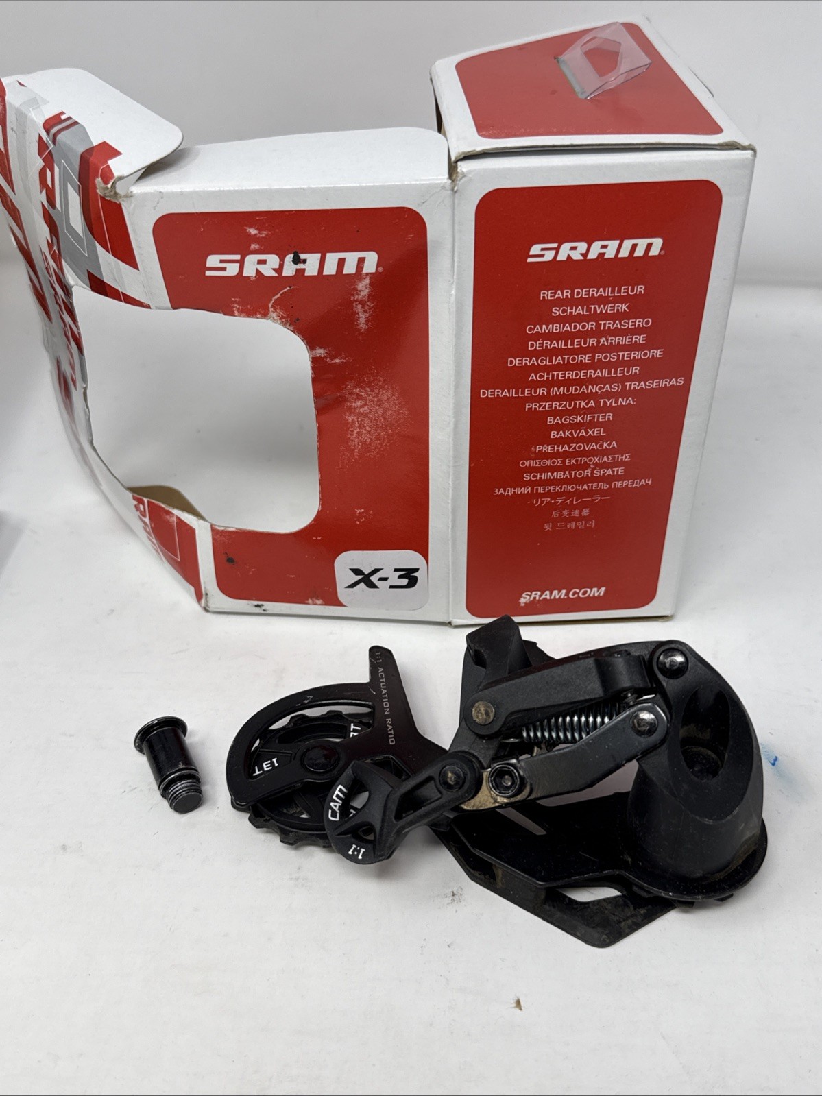 SRAM X3 Rear Long Cage, Black