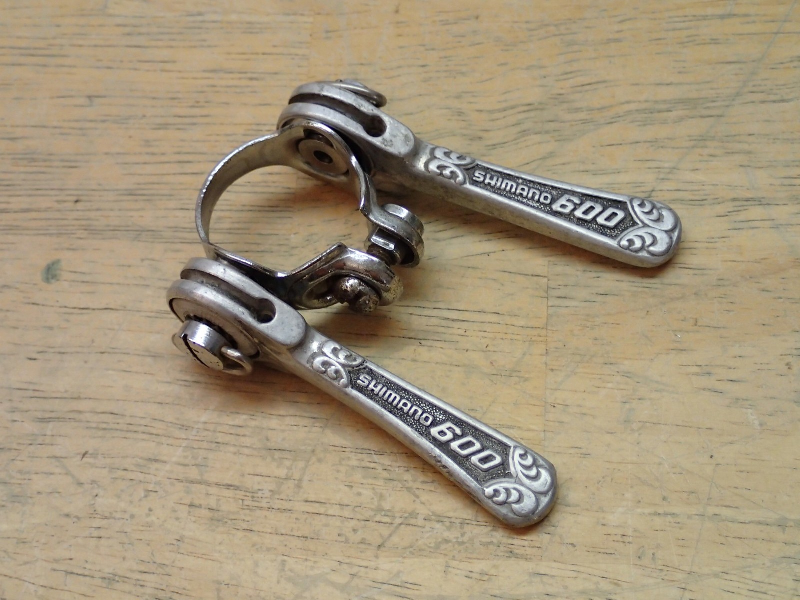 Shimano 600 Arabesque Vintage Clamp On Mixed Part Lot Estate Item Project