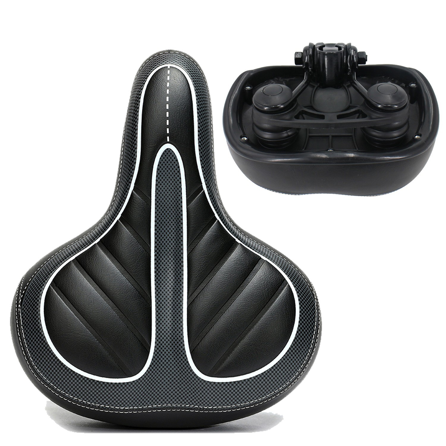 Bicycle Saddles with Shock Absorbing Ball Seat Cushions for Mountain Road Bikes