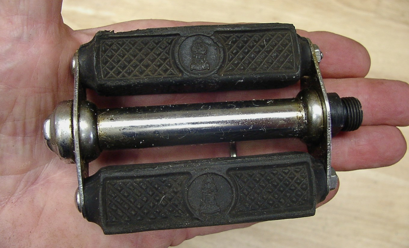 Vntg NOS UNUSED Bicycle Pedals W/Reflectors,3-1/2″ X 7/8″,Made In England,READ!