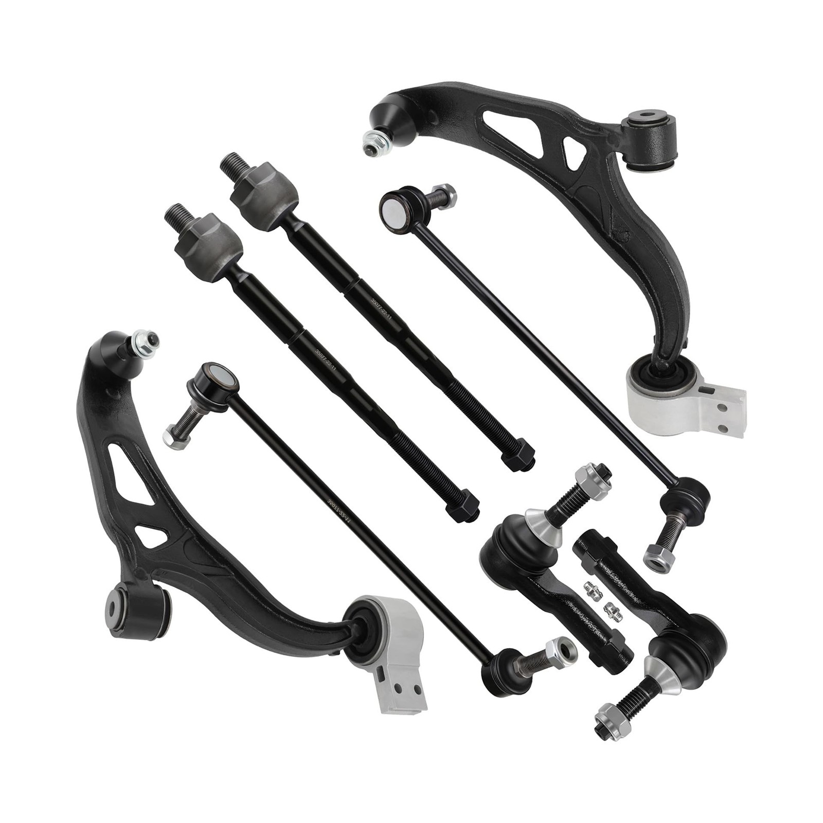 SCITOO 8pcs Front Suspension Kit Lower Control Arm And Ball Joints Outer Inne…