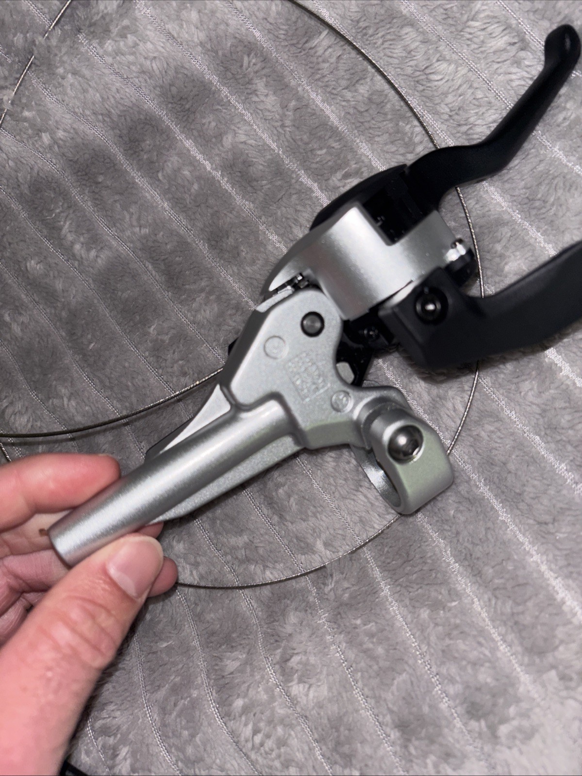 Shimano Deore XT ST-M765 LEFT Dual Control Shifter Brakes For Parts As Is Only