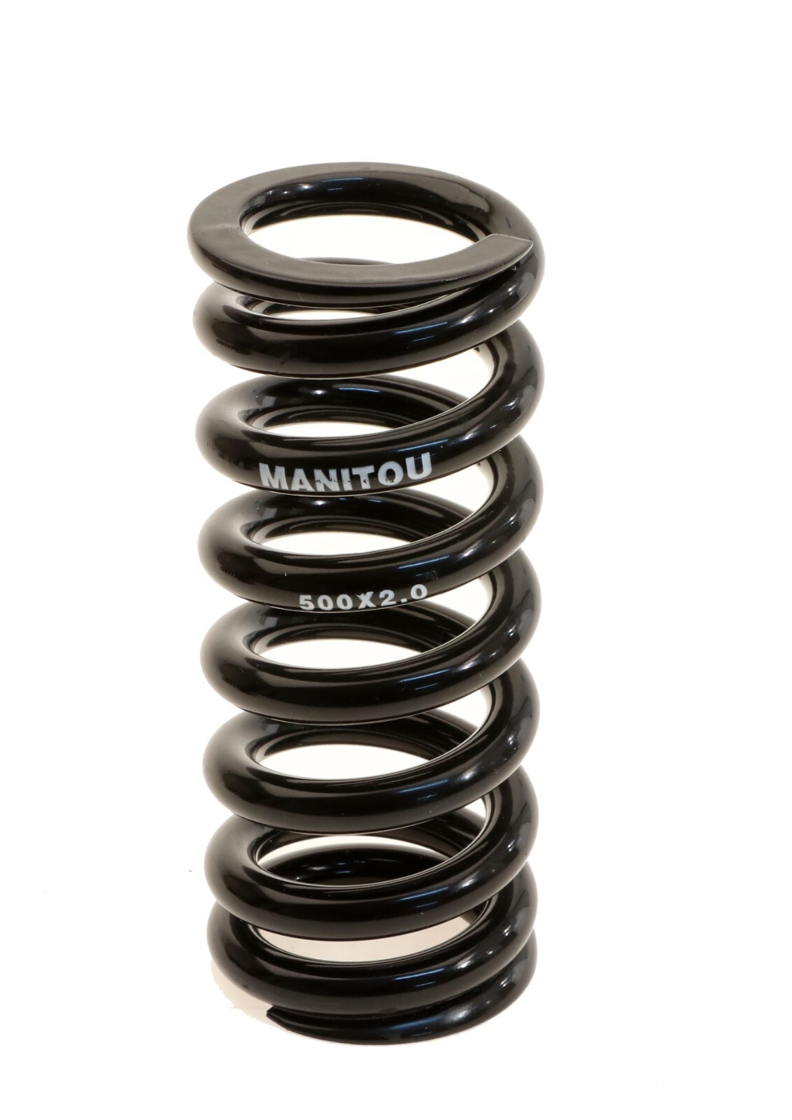 Manitou Rear Shock Coil Spring 500lbs x 2.0″ Black Steel 500×2.0 MTB NEW