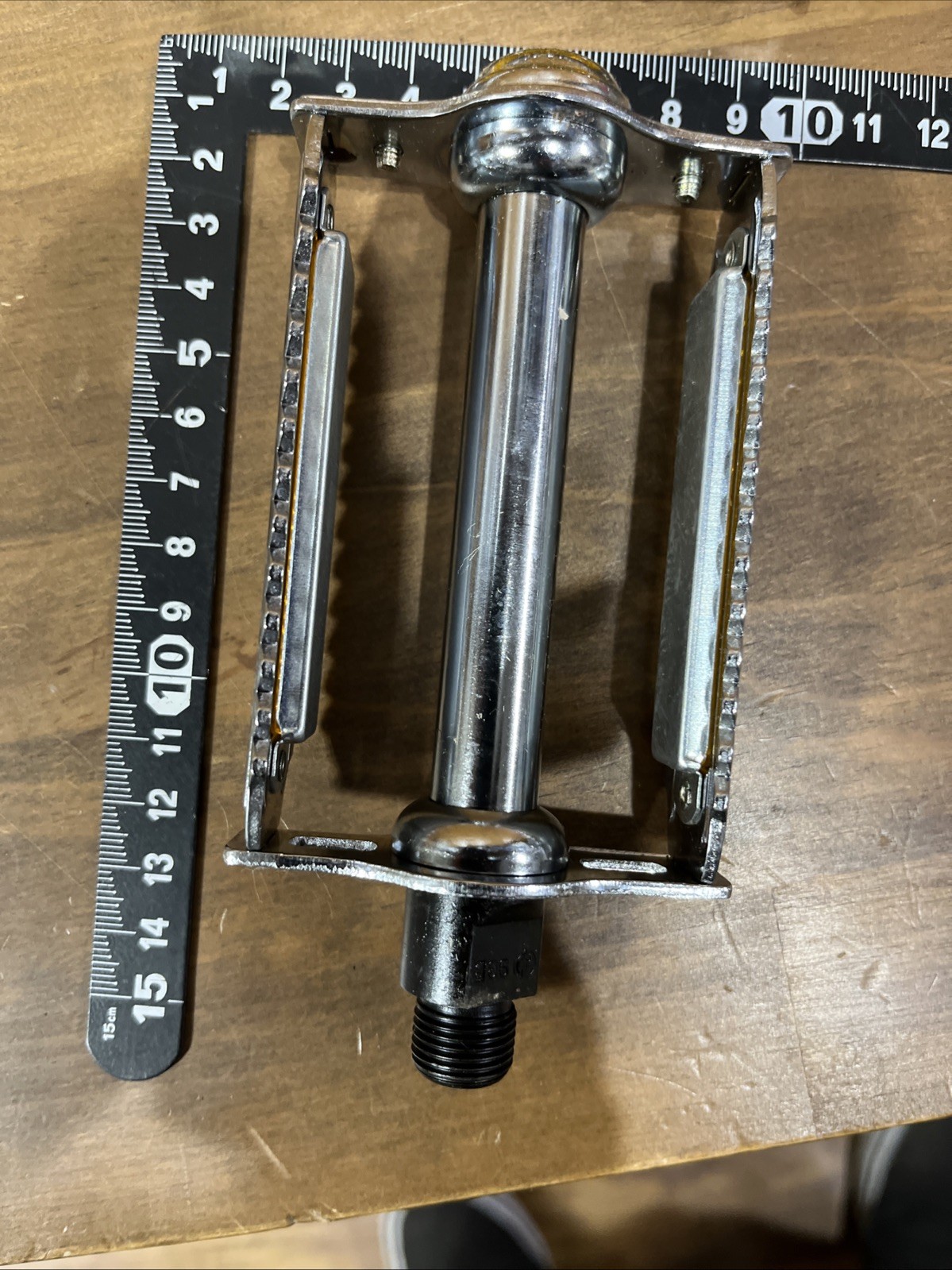 Vintage Steel KKT NOS Pedals 9/16 in Very nice condition Bicycle JAPAN Cateye