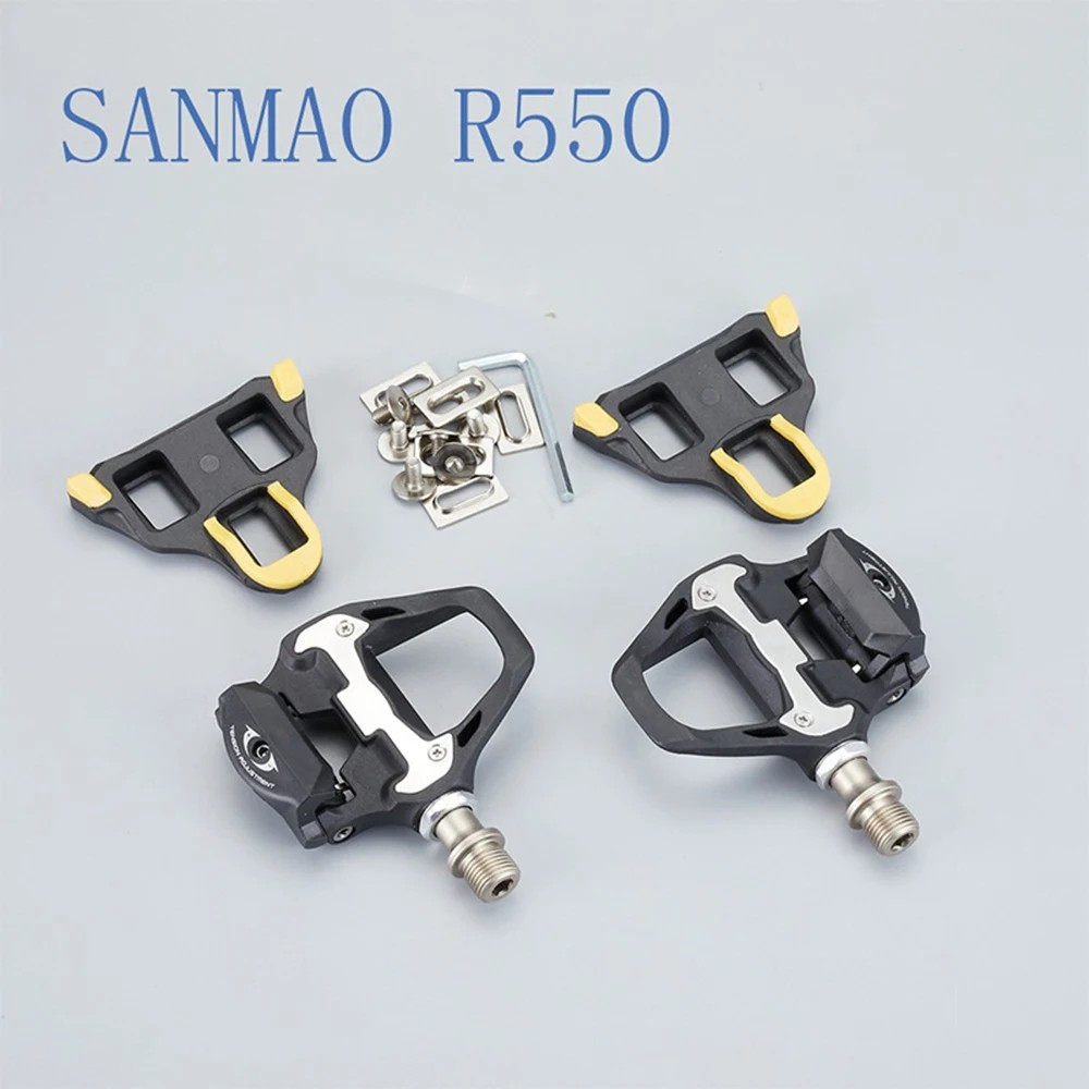 RACEWORK Road Bike Pedals Clipless Clip-On Pedals With Sealed Bearings Nylon Ult