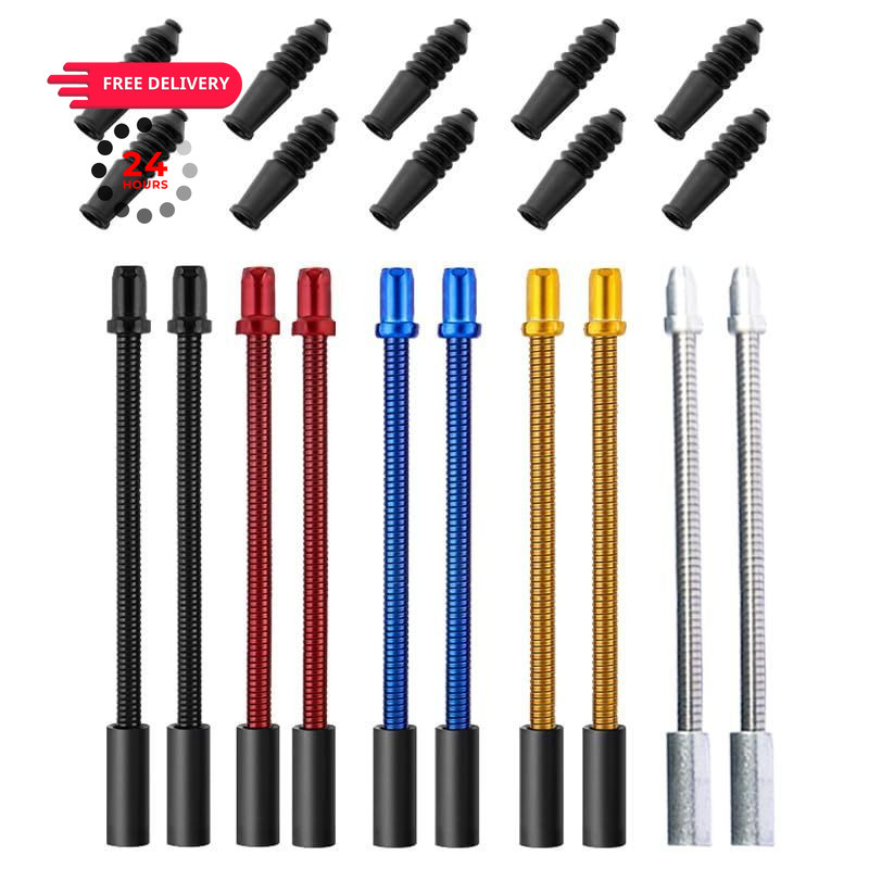 Albedel Bicycle 2 pcs each 5 9 x 3.5 cm, Red, Gold, Black, Blue and Silver