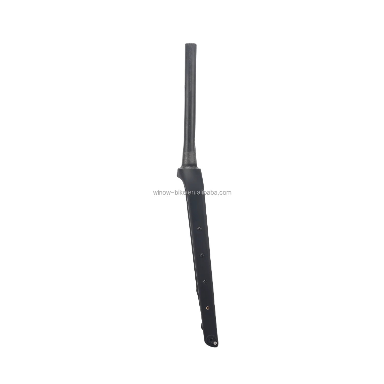 Carbon Fiber Gravel Road Bike Fork 700C 100*12mm Thru Axle Hidden External Cable