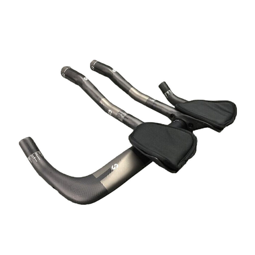 TOSEEK Handlebar Road Bicycle Drop Bar Aero Bar Set 31.8*380/400/420/440/460mm