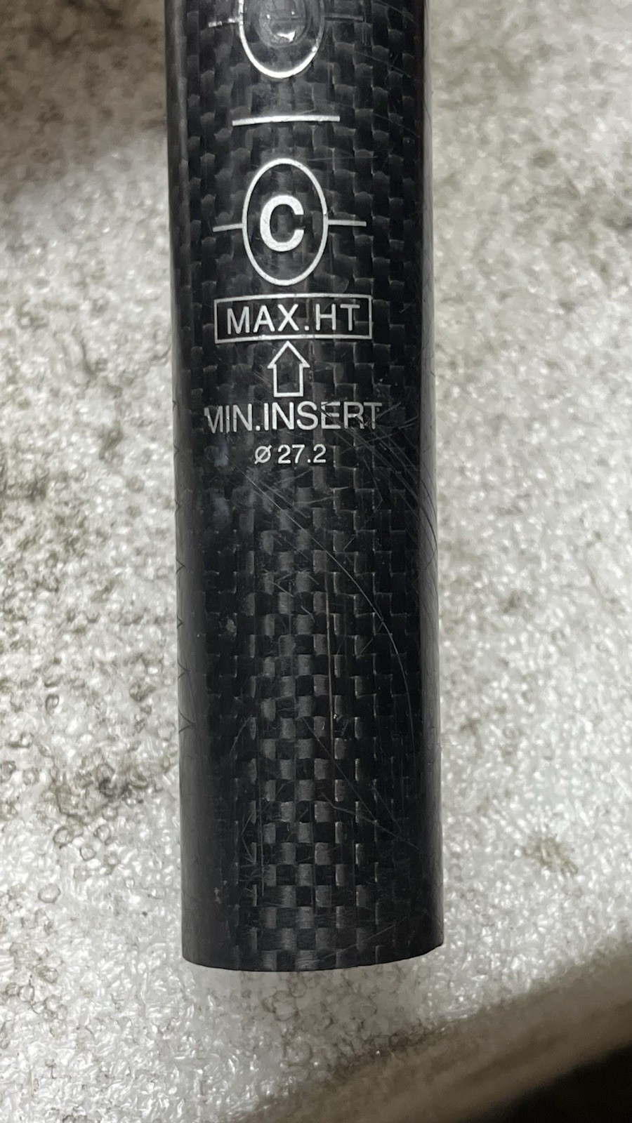 Titec Carbon Fiber Seatpost 27.2 X 330 Road Mountain Bike Seat Post 27.2mm