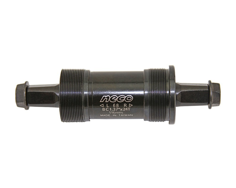 Neco Bicycle Square Taper Sealed Cartridge Bottom Bracket – BB 68 x 116mm