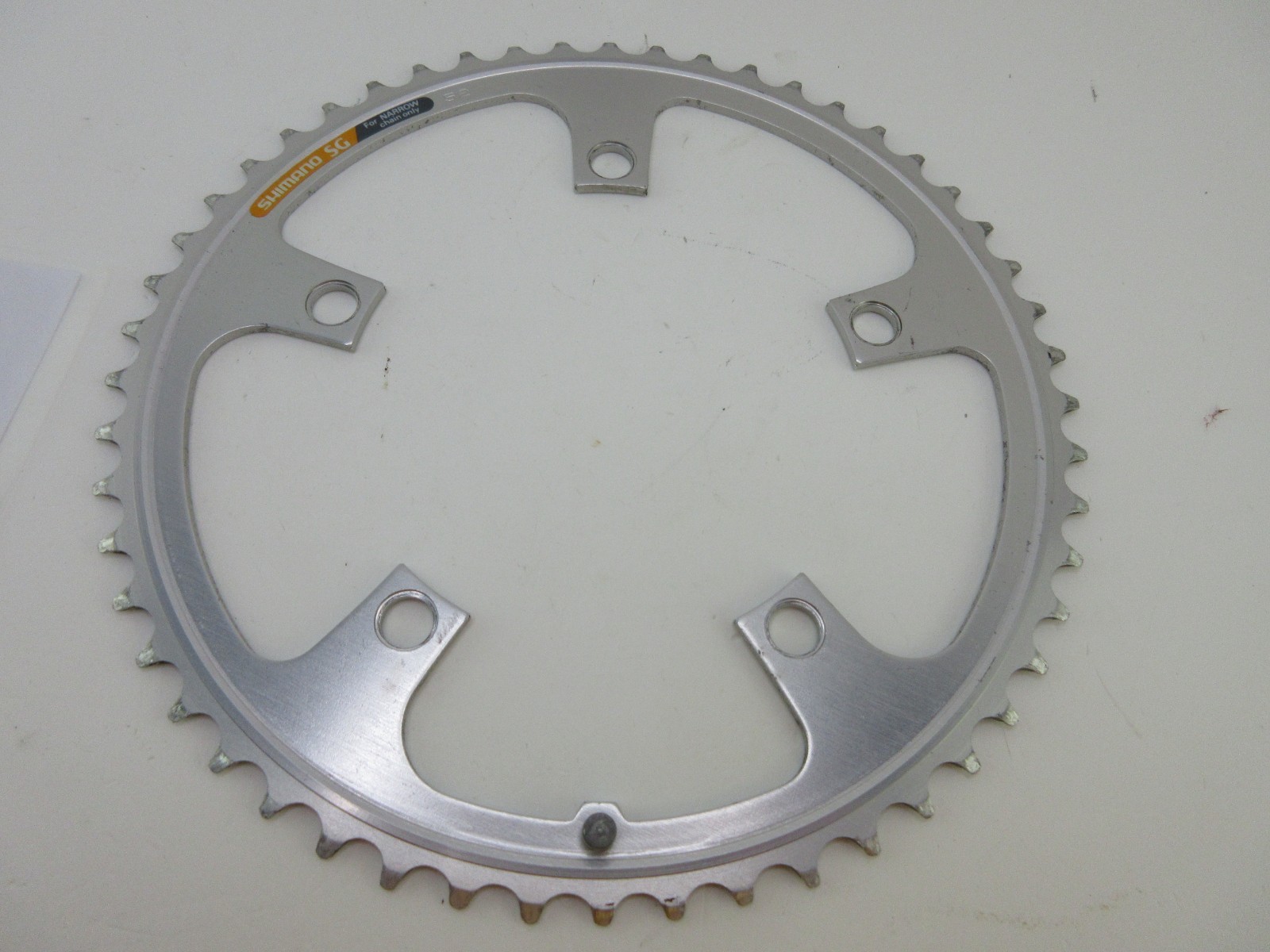 Shimano SG 52T Chainring 130 BCD 5 Bolt Vintage Road Bicycle Outer Ring Japan