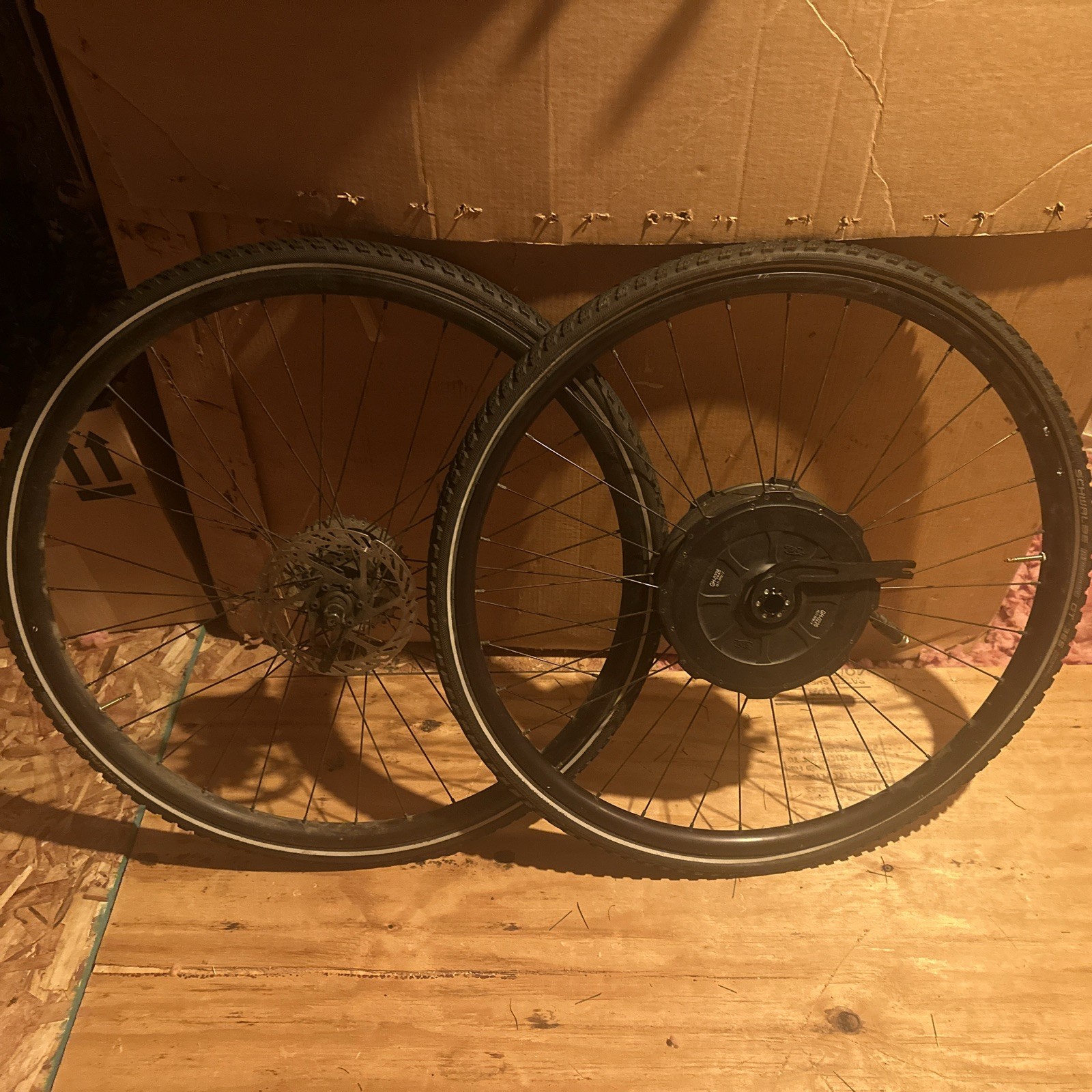 Grin Technologies Front All-Axle Hub Super Fast Wind GH-0226 19.71RPM/V Wheelset