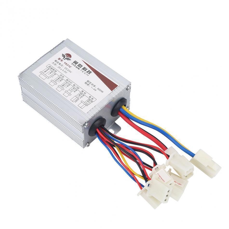 YK31C 500W DC Brush Motor Controller 24V/36V/48V Electric Bicycle Controller