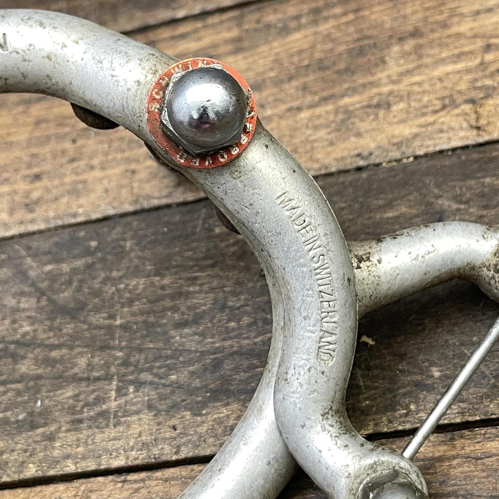 Vintage Weinmann Schwinn Front Brake Caliper Long Reach Side Pull Swiss