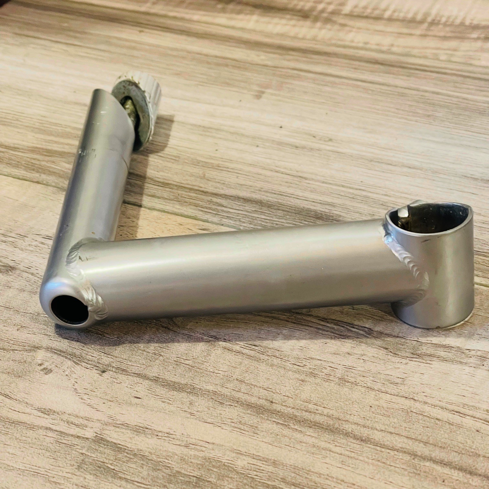 Vintage HL CrMo Steel Quill MTB Stem 1-inch 22.2 125 25.4 0 Degree