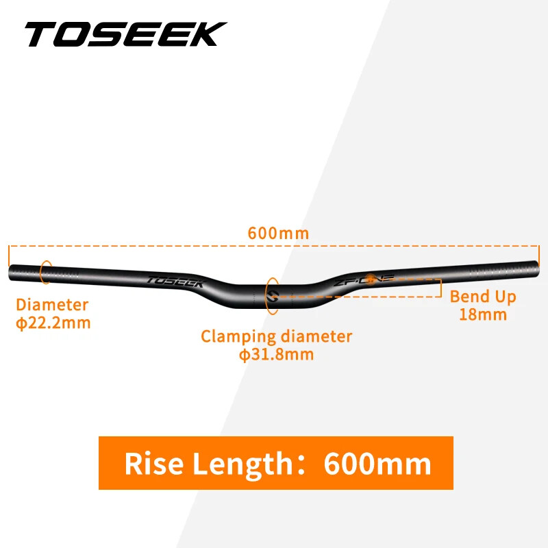 Full Carbon Fiber MTB Bicycle Handlebar 31.8mm Bicycle Parts 580mm – 760mm