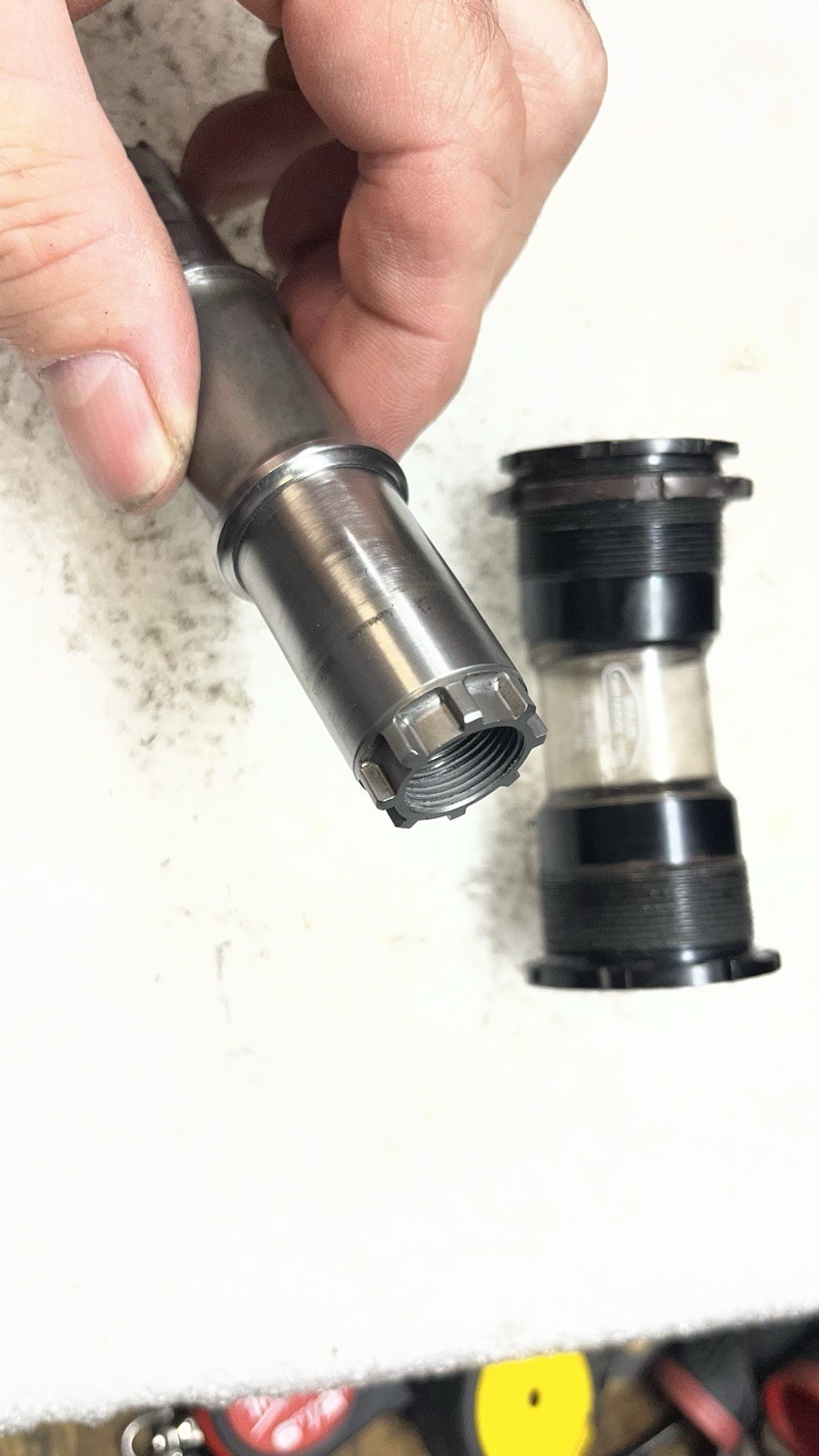 Vintage Shimano XTR Octalink Sealed Bottom Bracket BB-M950 116mm BSA V1 Japan