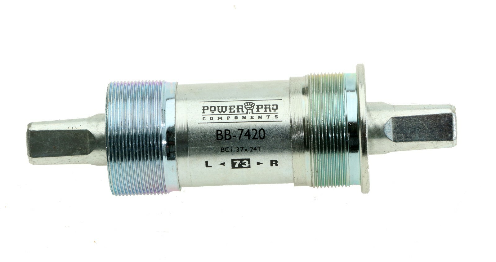 TH Industries Power Pro 7420 Square Taper Bottom Bracket JIS 73mm x 127.5mm NEW