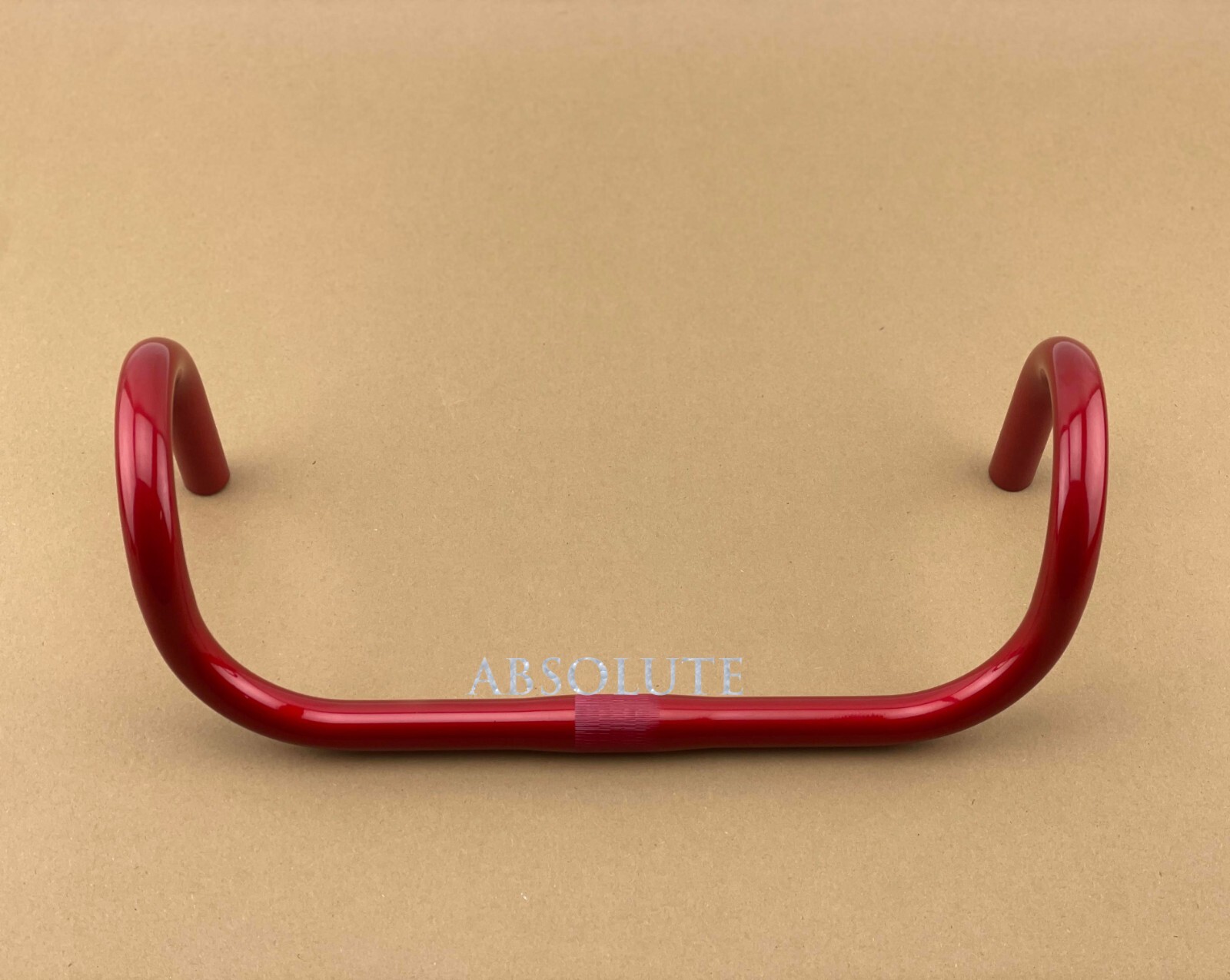 Red Classic Road Drop Handlebar Deep Drop ALLOY 25.4mm Clamp Narrow Vintage.