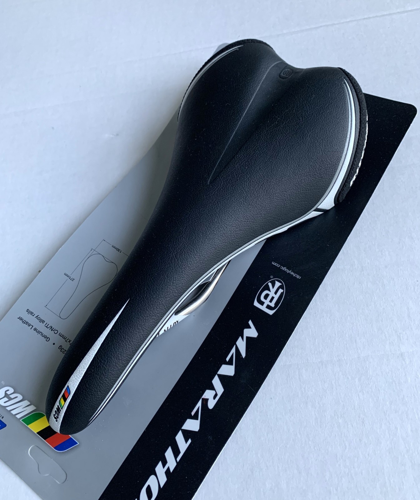 Ritchey WCS Marathon CrN Ti Alloy Rail Saddle – New