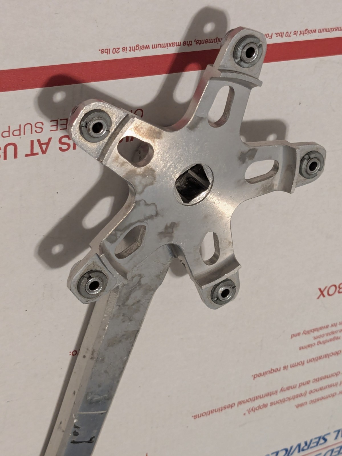 Vintage Sugino S Crown Right Crank Arm 171mm 110 BCD Road Touring BMX Bike Japan