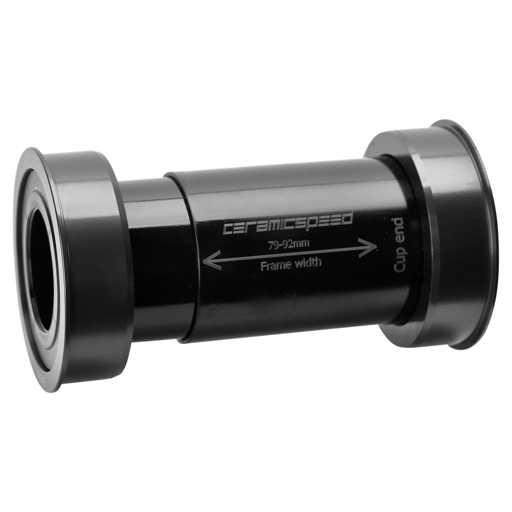 CeramicSpeed EVO386 Bottom Bracket for Shimano Black Coated
