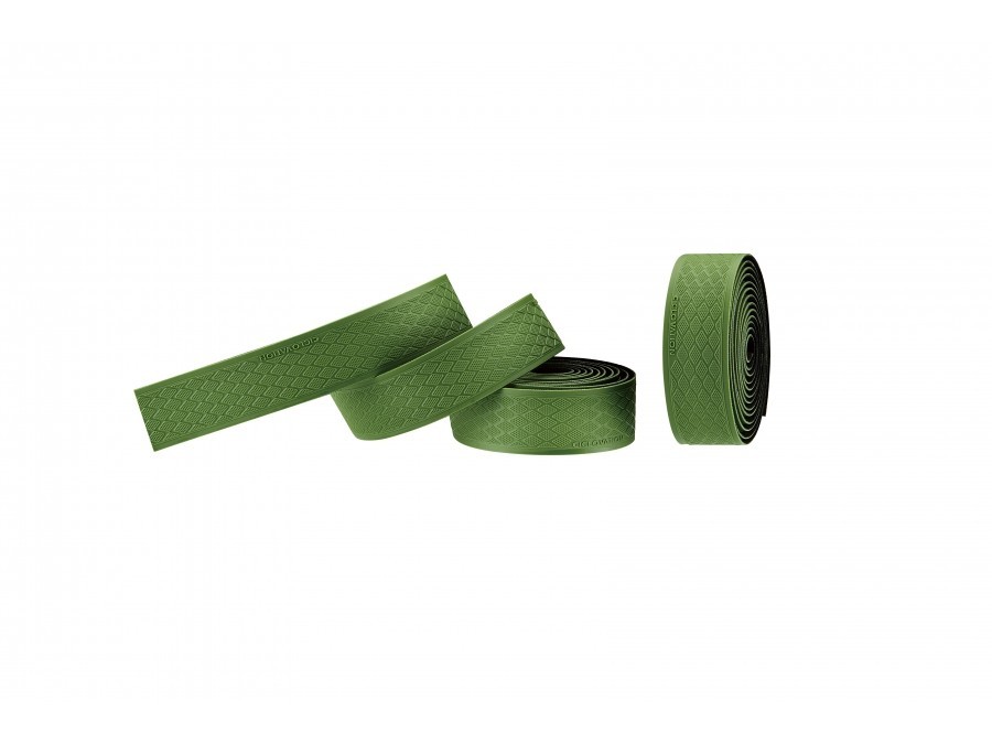 Ciclovation Grind Touch Diamond Handlebar Tape (Kale Green)