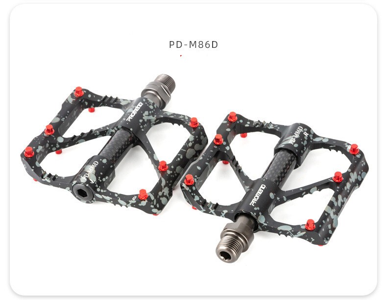 PROMEND Bicycle Riding Pedal Carbon Tube Sanpelin Colorful MTB Bicycle Pedal
