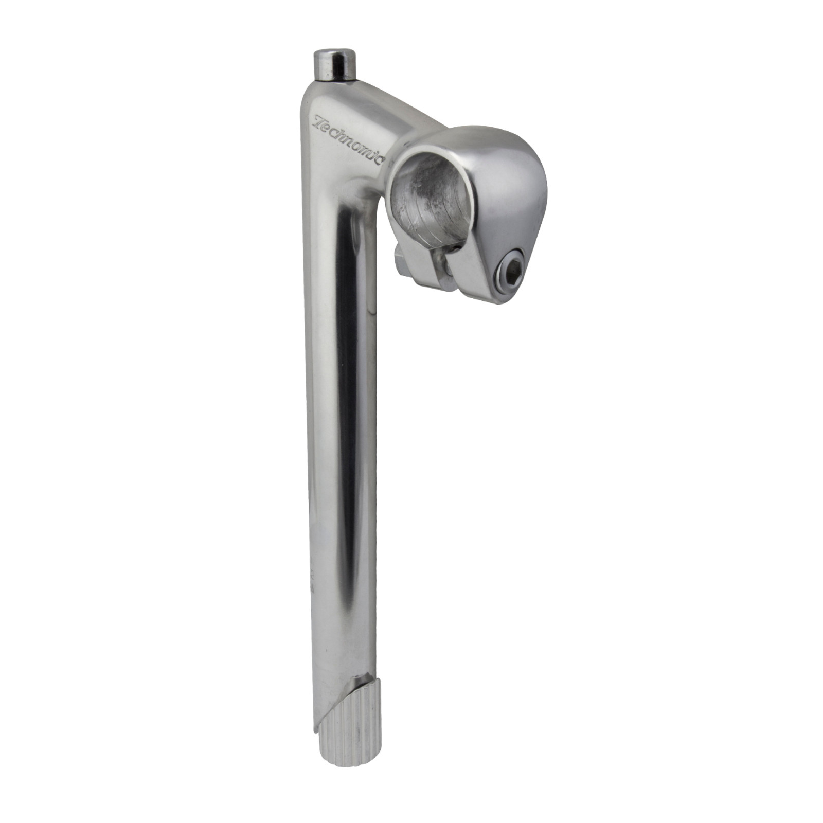 Nitto Technomic NTC-225 Silver 22.2mm Long Quill Stem 26.0mm Clamp Pick Length