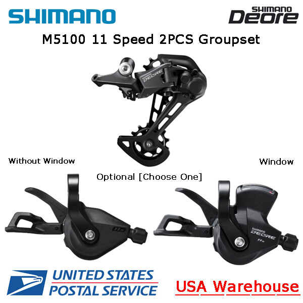 Shimano Deore M5100 11s SL-M5100-R Shifter + RD-M5100 Rear Derailleur Groupset