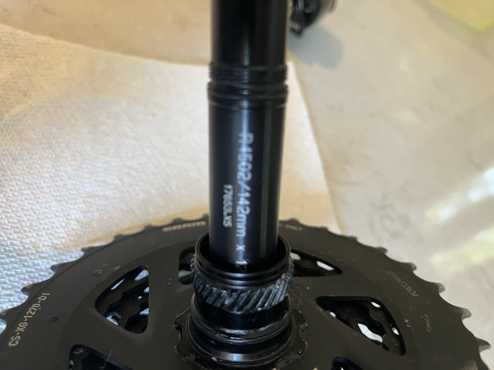 Chris King Rear Hub Conversion Kit R45D 12x142mm XDR + SRAM Force Cassette