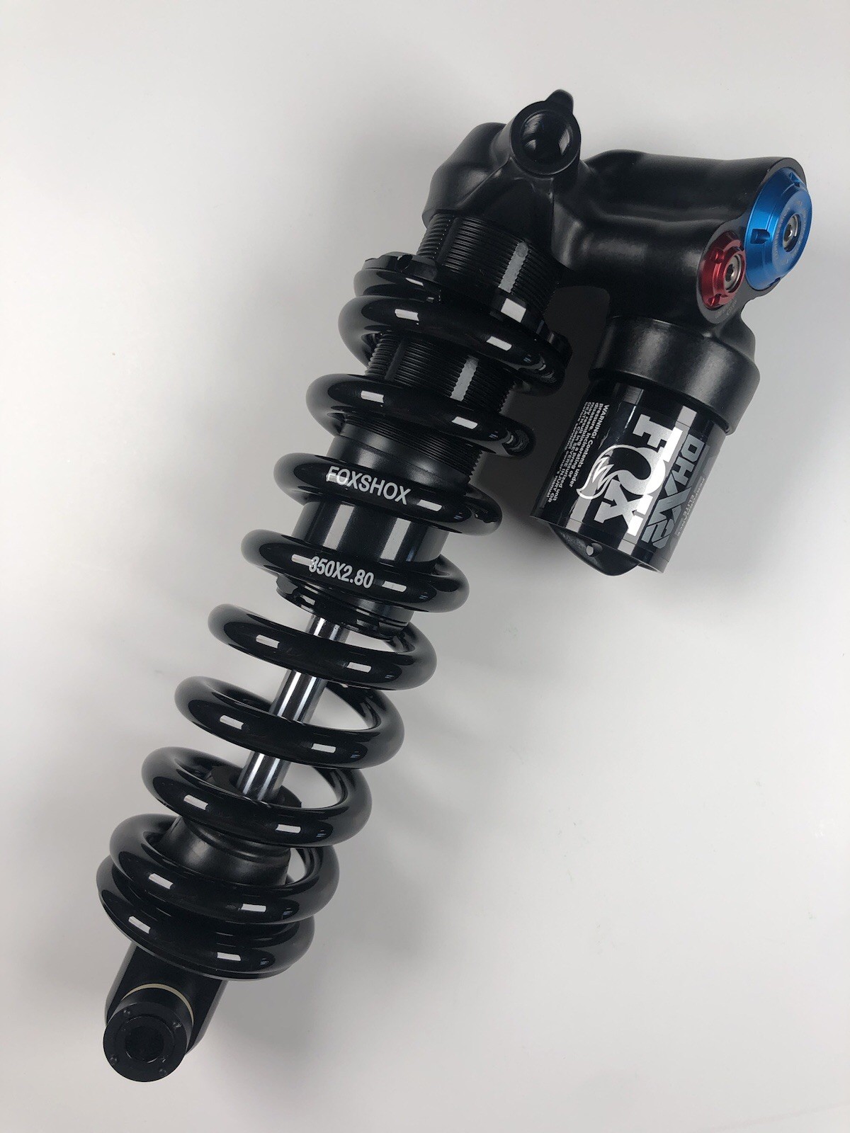 FOX DHX2 Performance Elite Coil Shock, 2-Pos. 205 x 65 Trunnion, 350# Coil,NEW!!