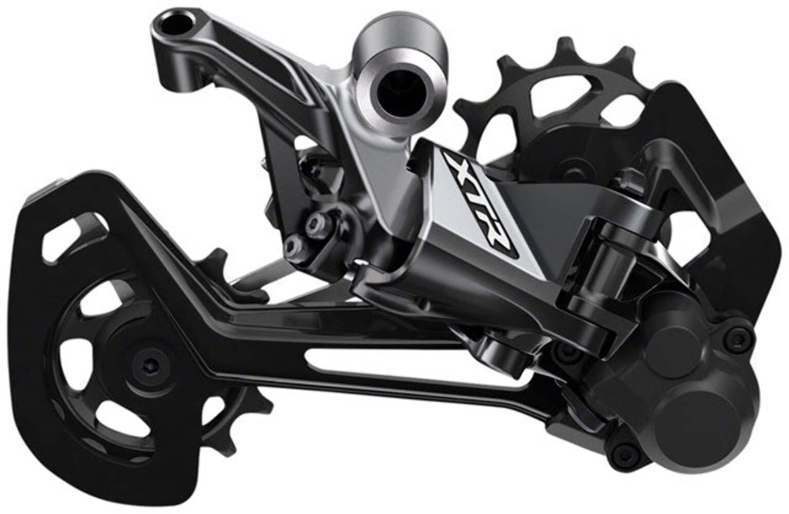 Shimano XTR RD-M9100-SGS Rear Derailleur – 12 Speed, Long Cage, Gray, With Clutc
