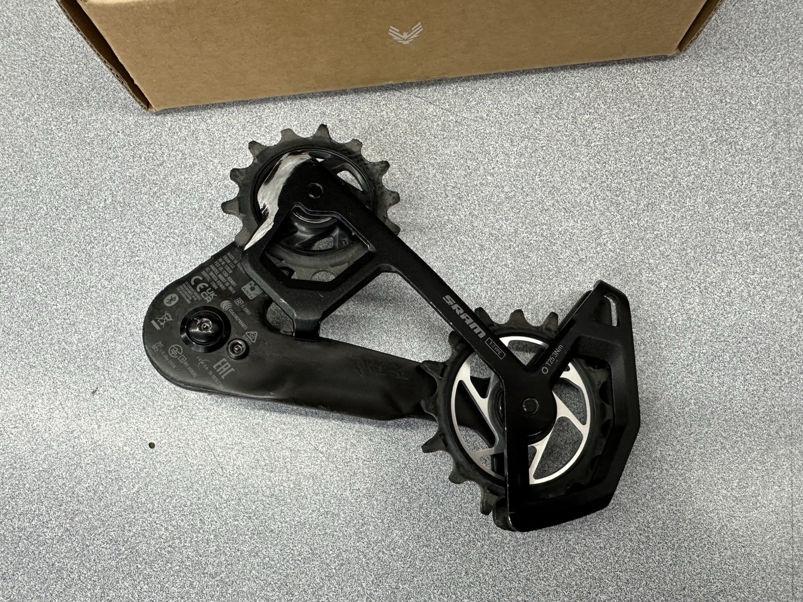 SRAM XX SL Eagle T-Type AXS Carbon Rear Derailleur Cage Assembly