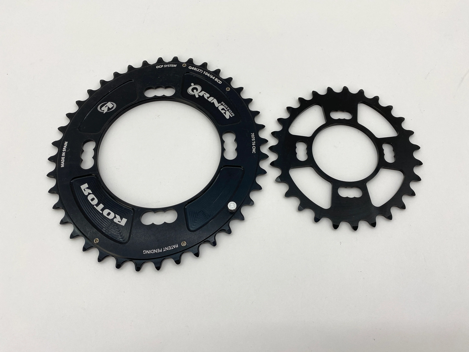 Rotor Q Rings 40/27t Set 104/64 bcd