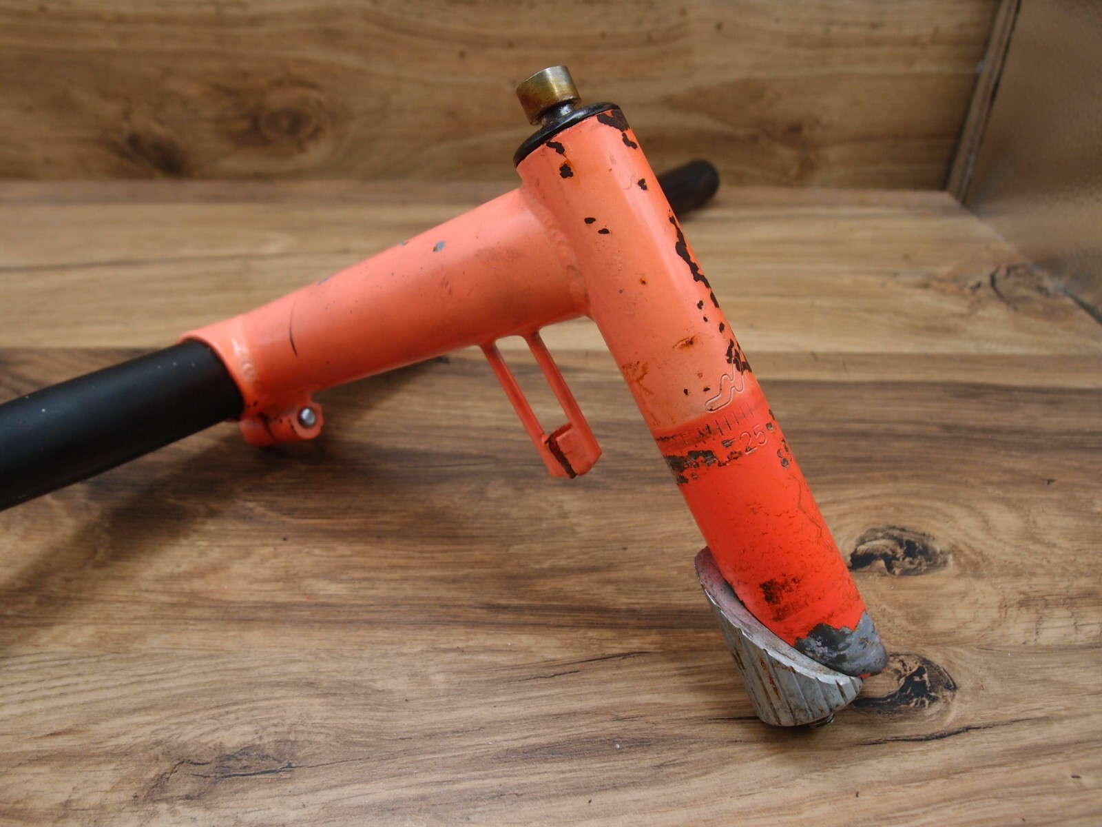 1989 MTB steel quill stem Ritchey Force by nL 25.4 mm + steel flat bar by nL