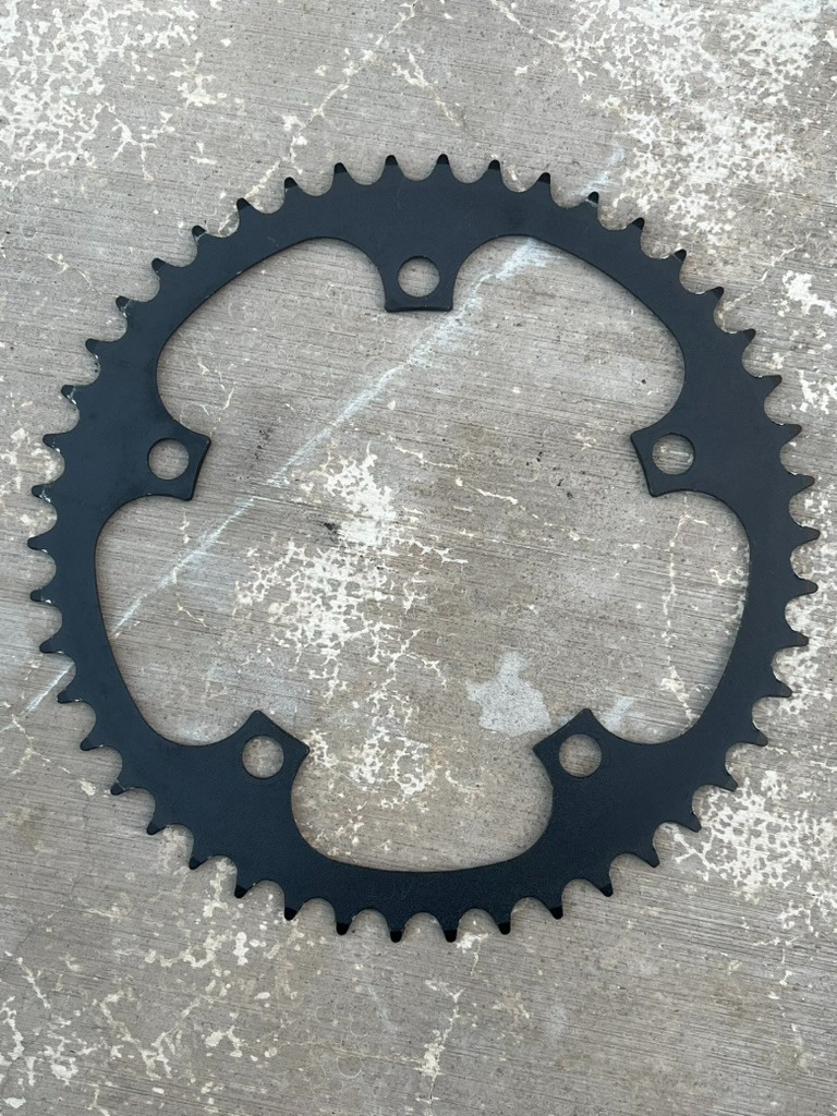 Unbranded Machined Alloy Chainring | 130 BCD / 46T / EXC