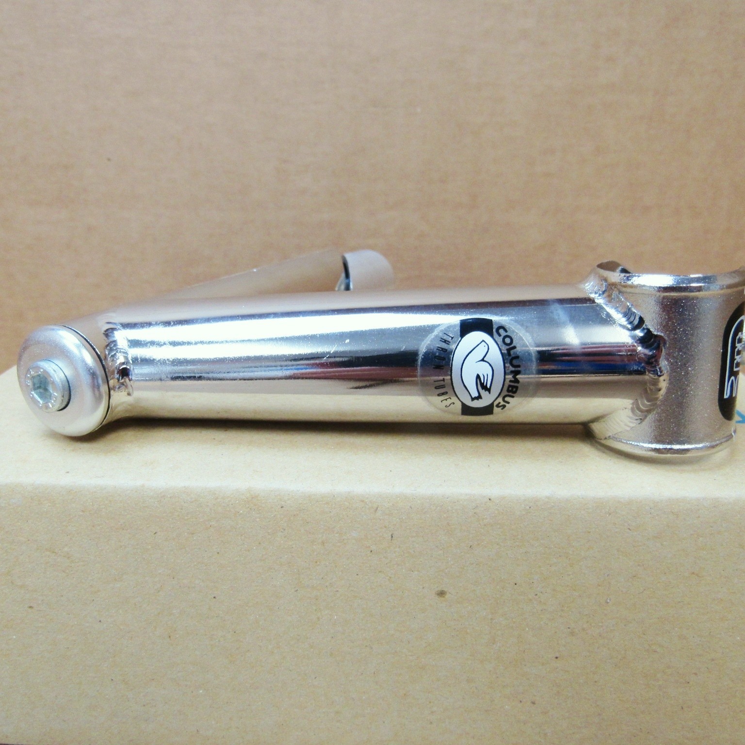 New-Old-Stock 3T Chromix Corsa Plus Quill Stem (115mm) w/Columbus Branded Tubing