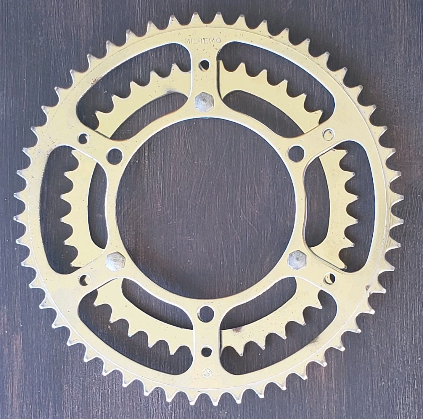 VINTAGE 1950s-1960s MILREMO STRONGLIGHT 116 BCD 52-40 DOUBLE CHAINRINGS VGC!!!