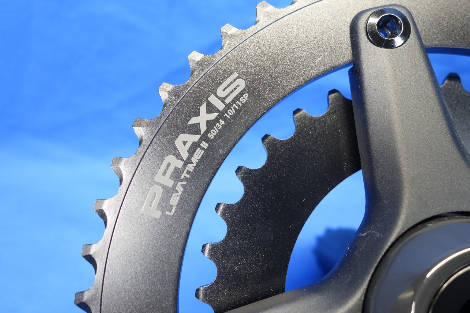 Praxis Zayante Carbon 172.5mm Road Bike Crankset, 50/34t 2×11 Speed, M30 Spindle