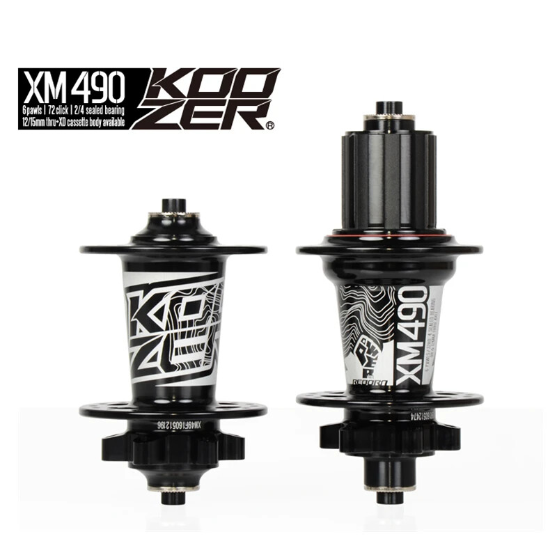 28 32 36 Holes XM490 Mountain Bike Hubs QR Thru 72 Clicks for K7 HG SX NX XD MS
