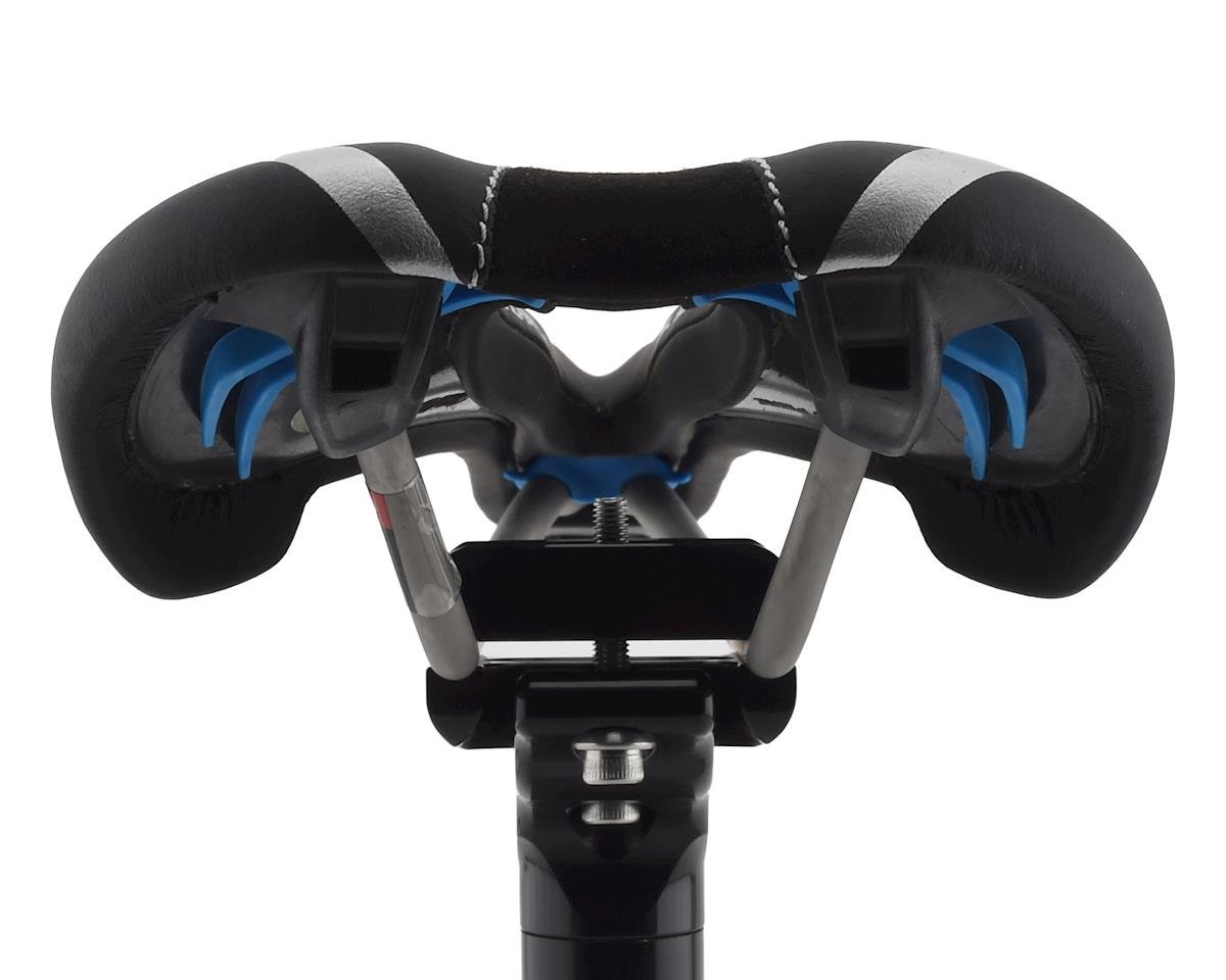 Selle Italia Max SLR Gel Superflow Saddle (Black) (Titanium Rails)