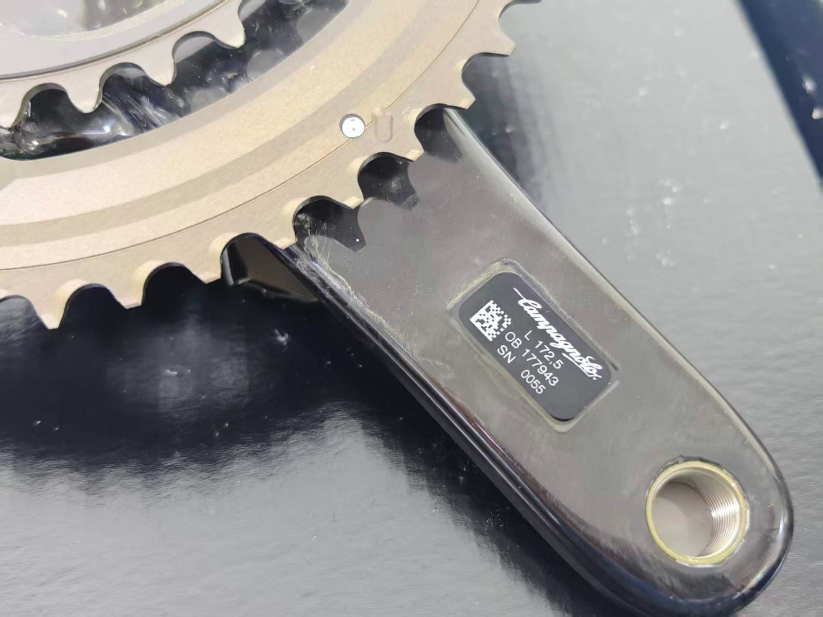 Campagnolo Crankset SuperRecord Ti 11s 4-arms 50x34T 172.5mm FC15-SR240CT