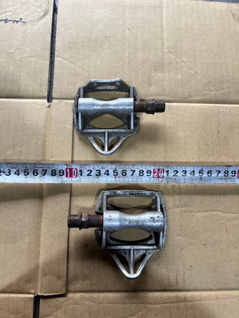MKS Mikashima Seisakusho Flat Pedal Silver