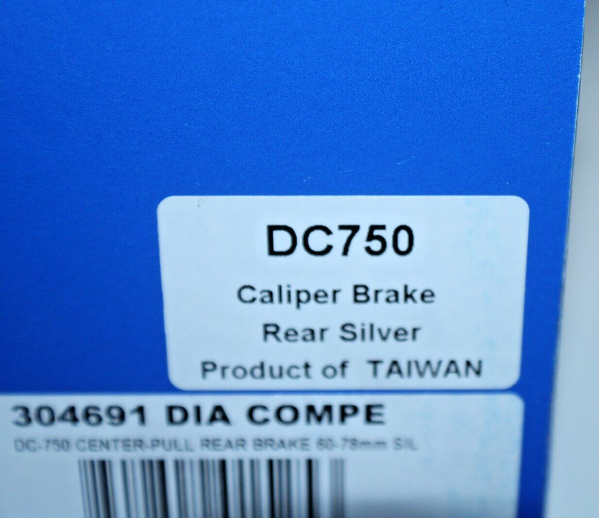 Dia-Compe DC-750 Center-Pull Rear Brake Caliper 60-78mm Silver Road Free Shipper