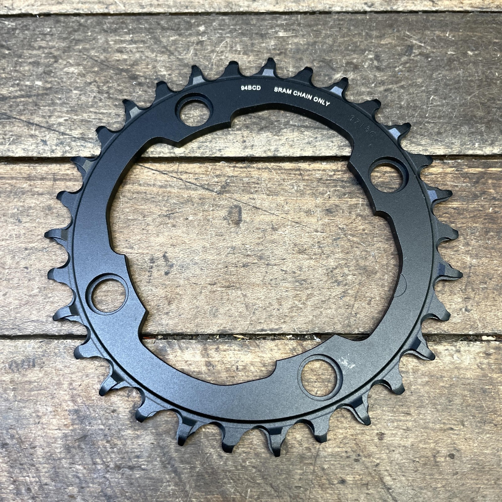 SRAM Eagle X-Sync 2 30T Chainring 94 BCD 4-Bolt Black EMTB Aluminum MTB Bike