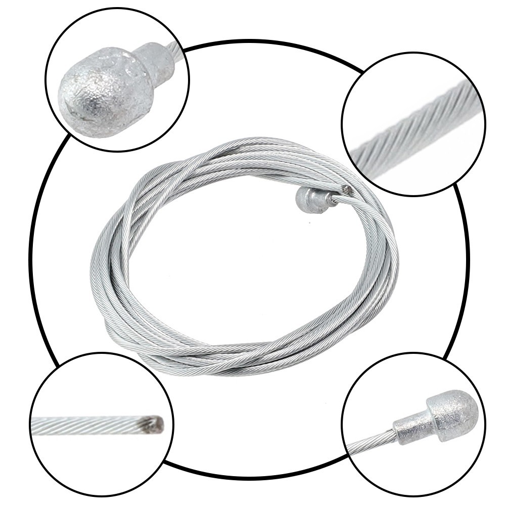 Brake Cable Bicycle Stainless Steel Wear-resistance Zinc Head Brake Line