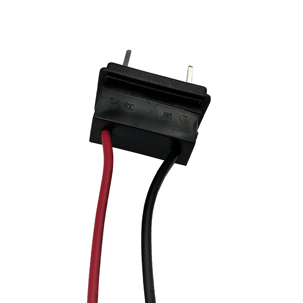 2pcs Silverfish discharge output Cable Wires Leads 2 pins Bicycle Battery e-bike