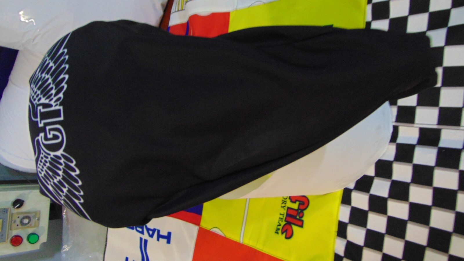 BMX Bicycle Seat Cover Vintage GT wings Bike Saddle Cover Old School Black 2