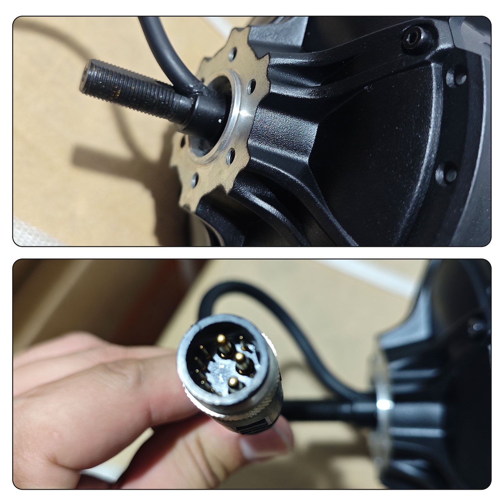 G060 48V,750W Ebike Rear Hub Motor Fat Wheel Thread on 175mm Right Cable